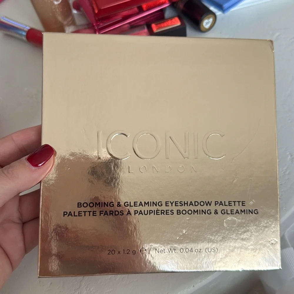 NEW- Iconic London Booming & Gleaming Eyeshadow Palette